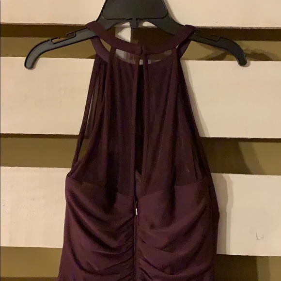 David’s Bridal plum purple bridesmaid formal dress - Picture 4 of 6